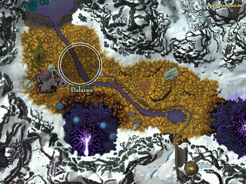 Dalaran (Dalaran) Landmark WoW World of Warcraft 