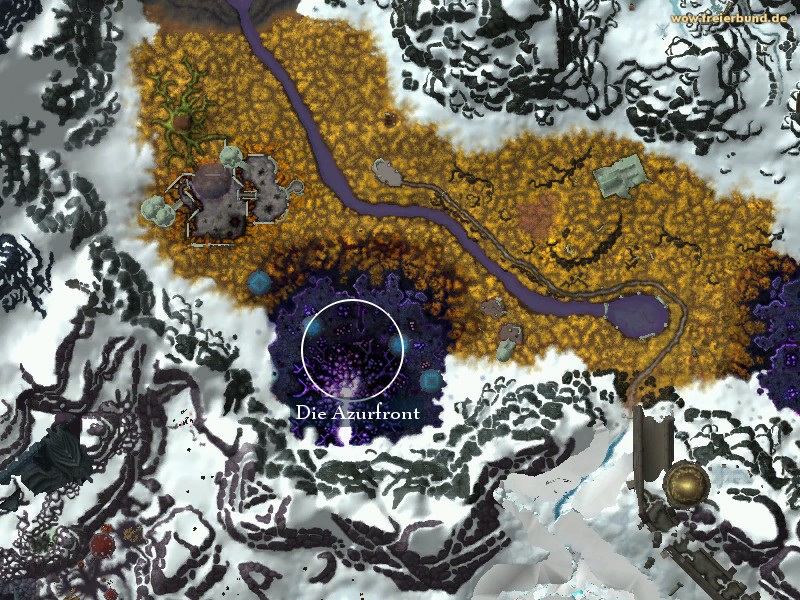 Die Azurfront (The Azure Front) Landmark WoW World of Warcraft 