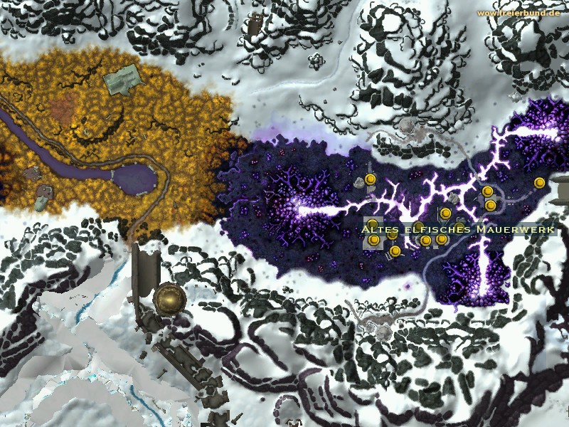 Altes elfisches Mauerwerk (Ancient Elven Masonry) Quest-Gegenstand WoW World of Warcraft 
