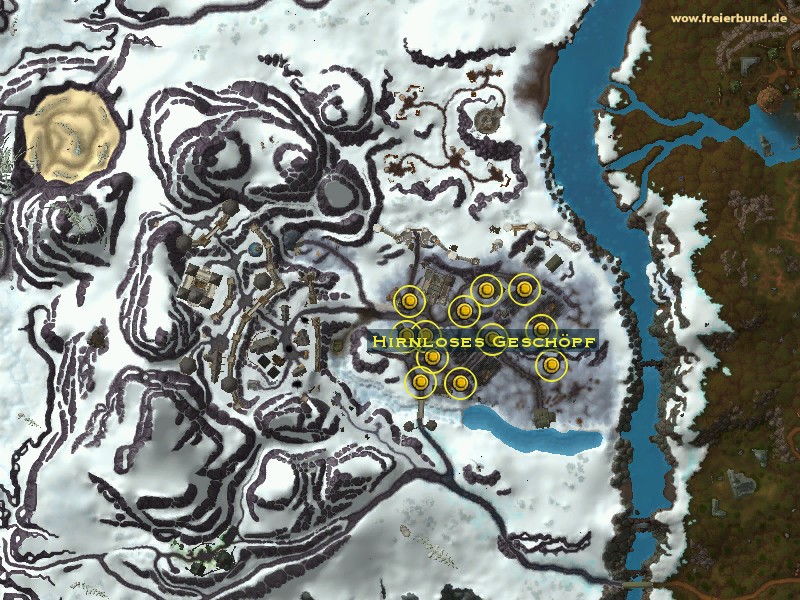 Hirnloses Geschöpf (Mindless Wight) Monster WoW World of Warcraft 