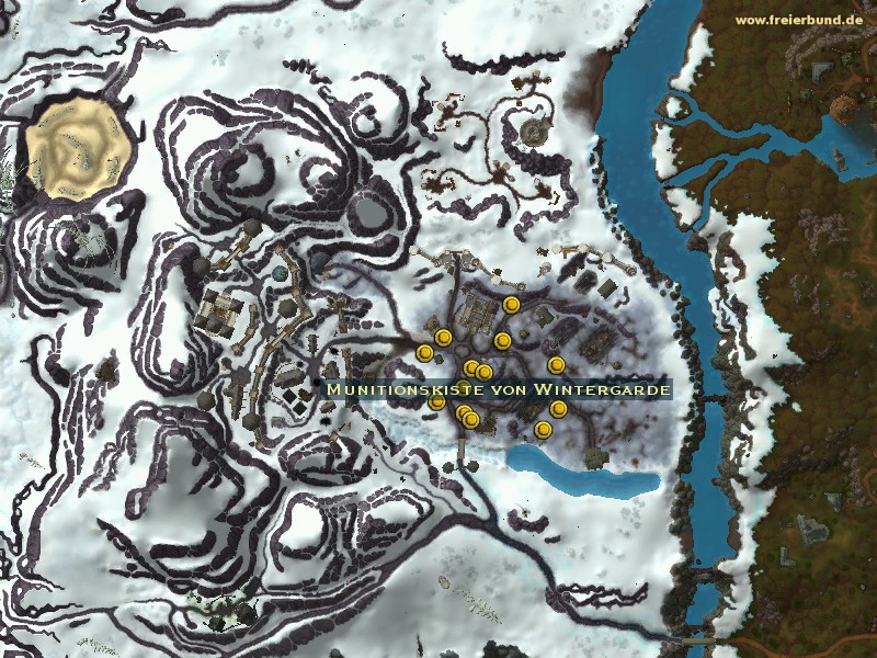 Munitionskiste von Wintergarde (Wintergarde Munitions) Quest-Gegenstand WoW World of Warcraft 