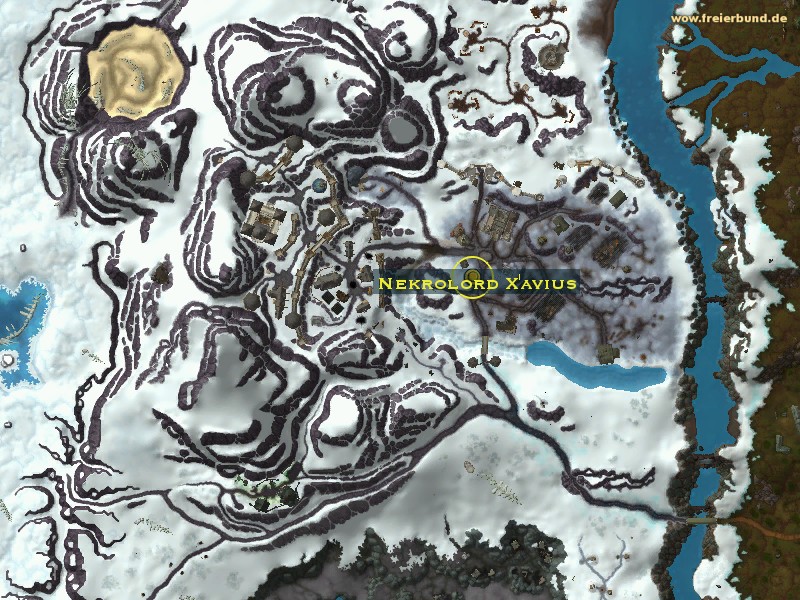 Nekrolord X'avius (Necrolord X'avius) Monster WoW World of Warcraft 