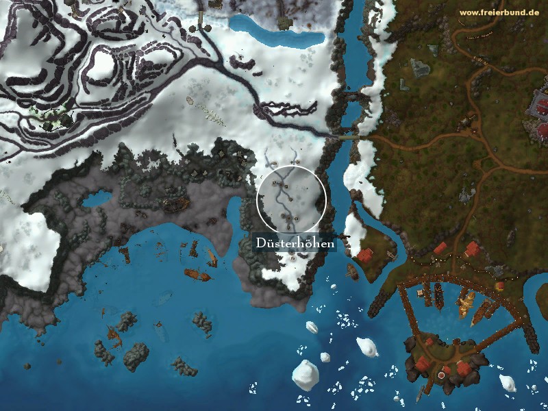 Düsterhöhen (Eldritch Heights) Landmark WoW World of Warcraft 