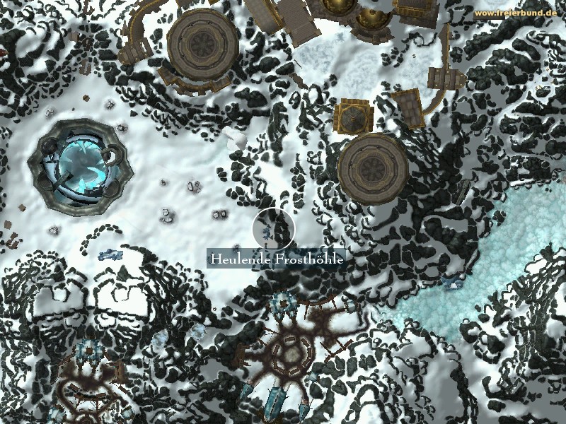 Heulende Frosthöhle (Frosthowl Cavern) Landmark WoW World of Warcraft 