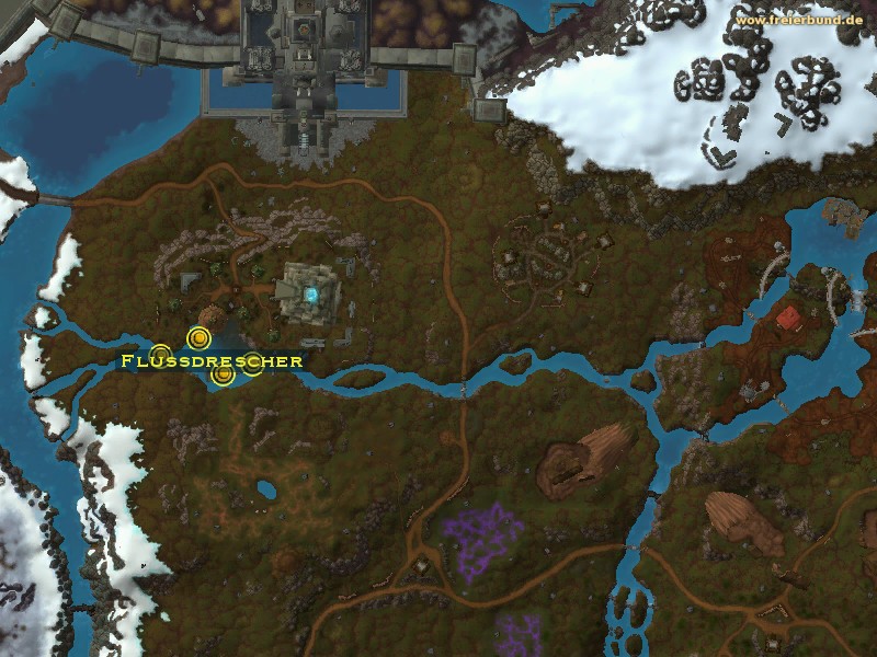 Flussdrescher (River Thresher) Monster WoW World of Warcraft 