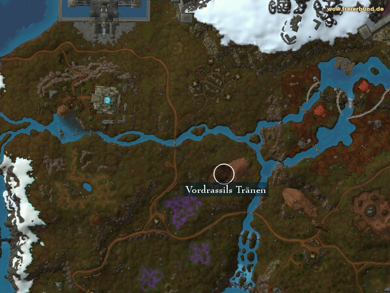 Vordrassils Tränen (Vordrassil's Tears) Landmark WoW World of Warcraft 