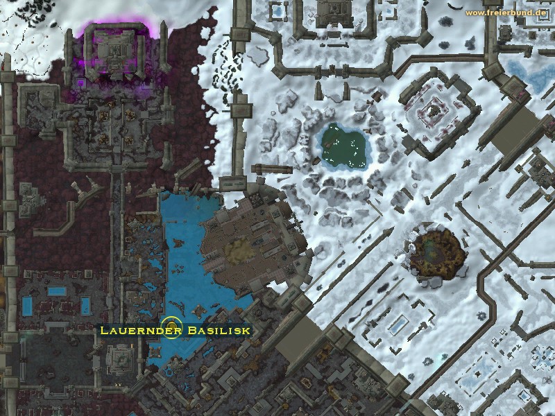 Lauernder Basilisk (Lurking Basilisk) Monster WoW World of Warcraft 