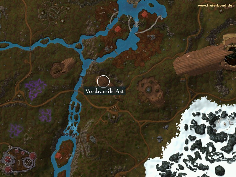Vordrassils Ast (Vordrassil's Limb) Landmark WoW World of Warcraft 