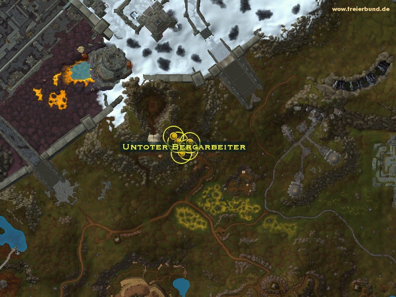 Untoter Bergarbeiter (Undead Miner) Monster WoW World of Warcraft 