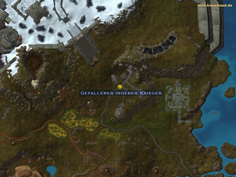 Gefallener irdener Krieger (Fallen Earthen Warrior) Quest NSC WoW World of Warcraft 