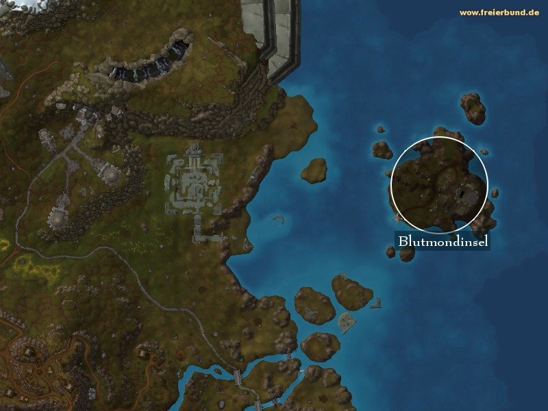 Blutmondinsel (Bloodmoon Isle) Landmark WoW World of Warcraft 