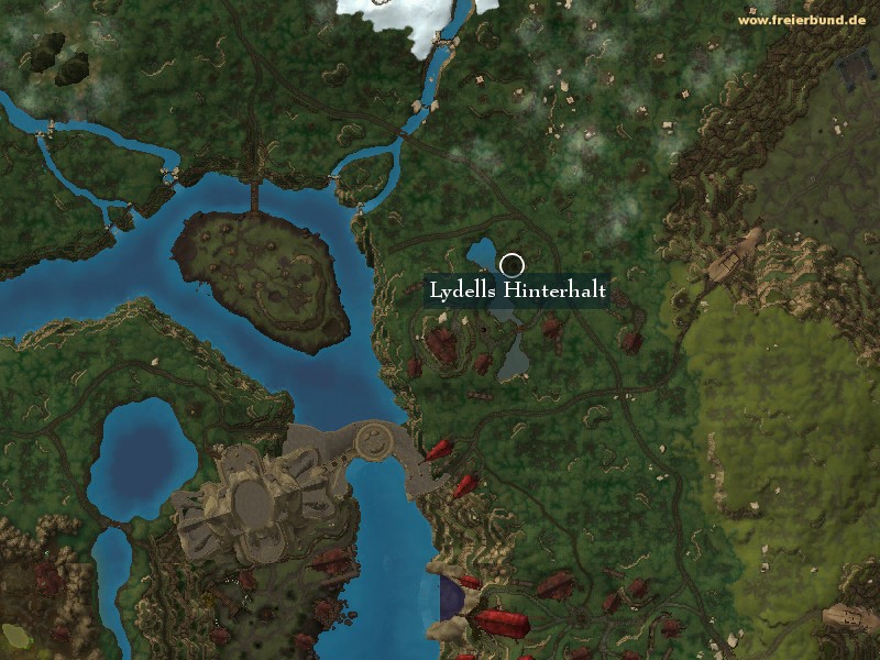 Lydells Hinterhalt (Lydell's Ambush) Landmark WoW World of Warcraft 