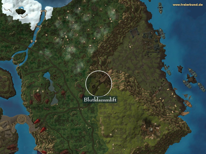 Blutklammlift (Vengeance Lift) Landmark WoW World of Warcraft 