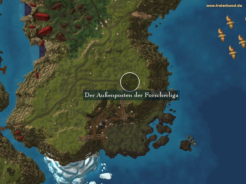 Der Außenposten der Forscherliga (The Explorers' League Outpost) Landmark WoW World of Warcraft 