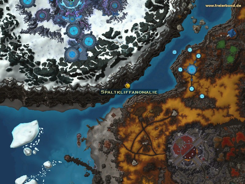 Spaltkliffanomalie (Cleftcliff Anomaly) Quest-Gegenstand WoW World of Warcraft 