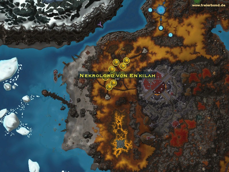Nekrolord von En'kilah (En'kilah Necrolord) Monster WoW World of Warcraft 