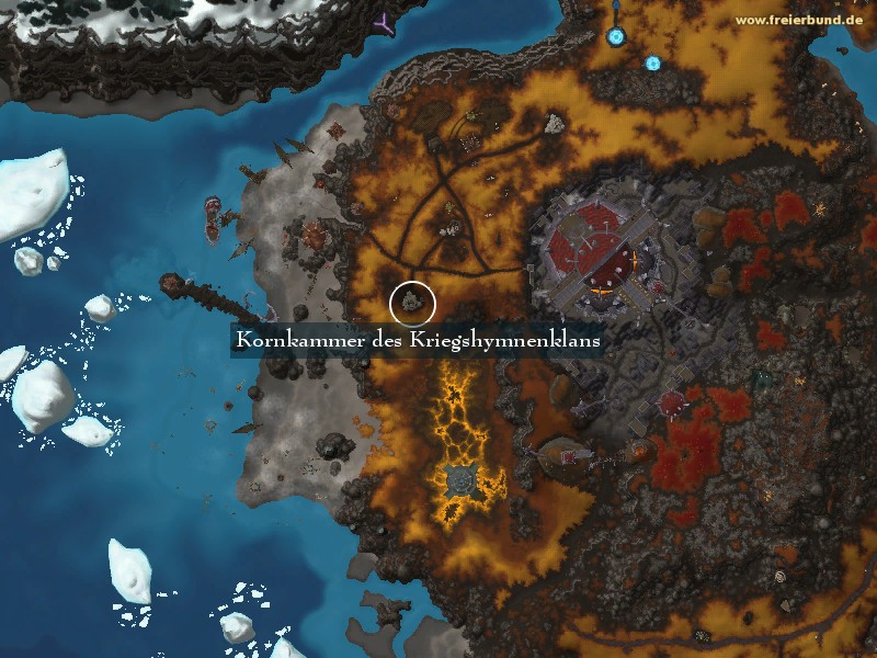 Kornkammer des Kriegshymnenklans (Warsong Granary) Landmark WoW World of Warcraft 
