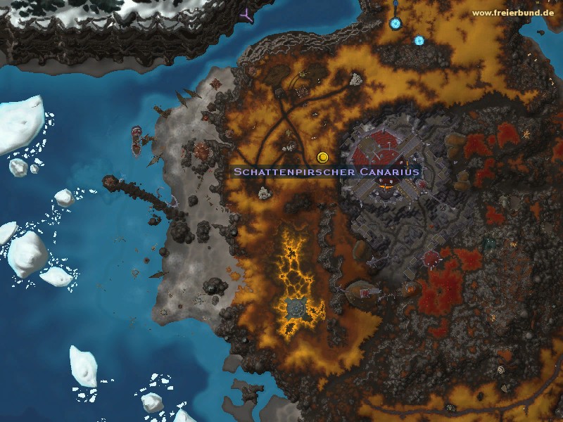 Schattenpirscher Canarius (Shadowstalker Canarius) Quest NSC WoW World of Warcraft 