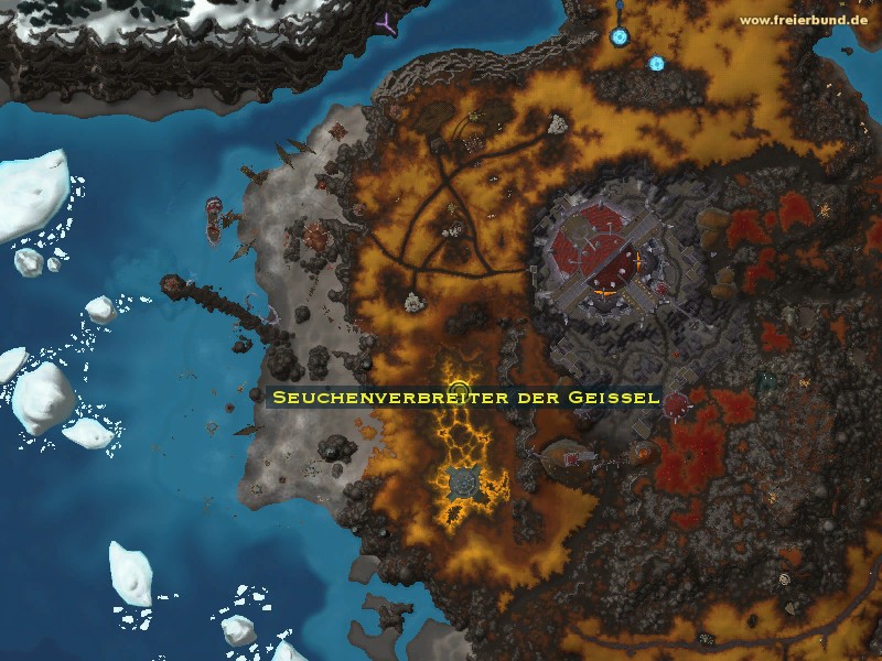 Seuchenverbreiter der Geißel (Scourge Plague Spreader) Monster WoW World of Warcraft 