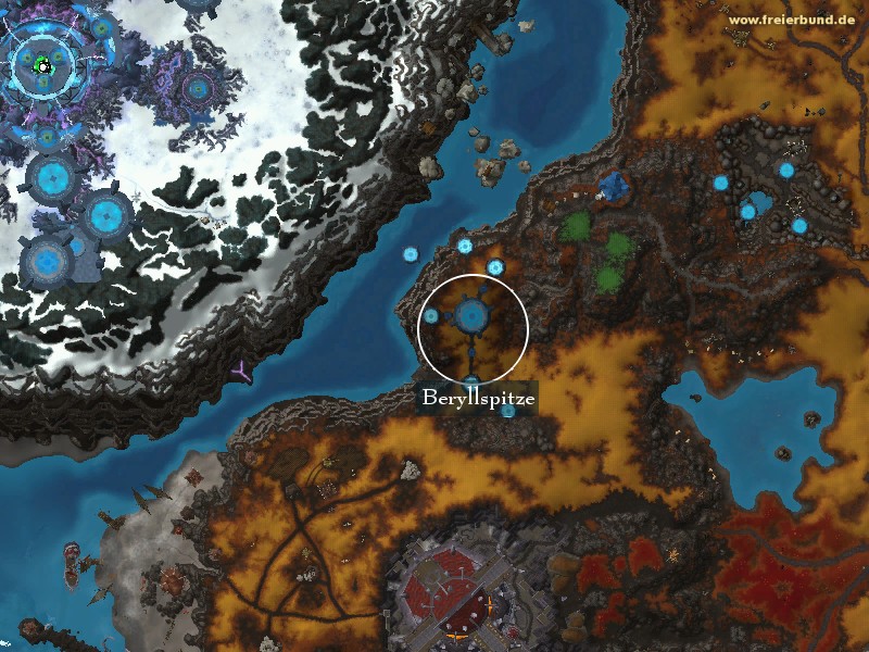 Beryllspitze (Beryl Point) Landmark WoW World of Warcraft 
