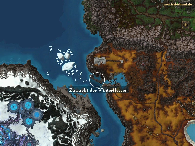 Zuflucht der Winterflossen (Winterfin Retreat) Landmark WoW World of Warcraft 