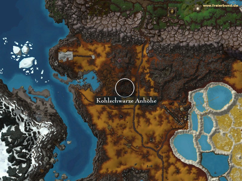 Kohlschwarze Anhöhe (Charred Rise) Landmark WoW World of Warcraft 