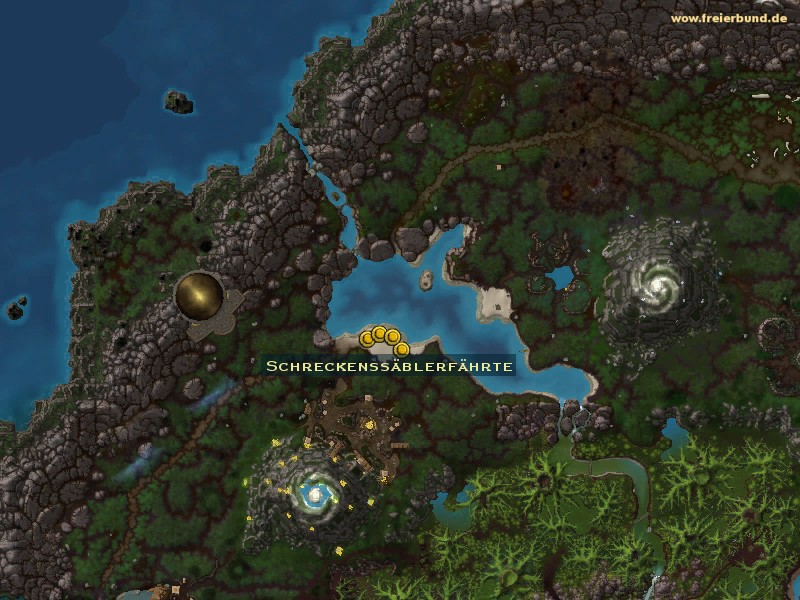 Schreckenssäblerfährte (Dreadsaber Tracks) Quest-Gegenstand WoW World of Warcraft 