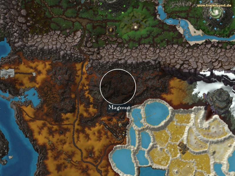 Magmut (Magmoth) Landmark WoW World of Warcraft 