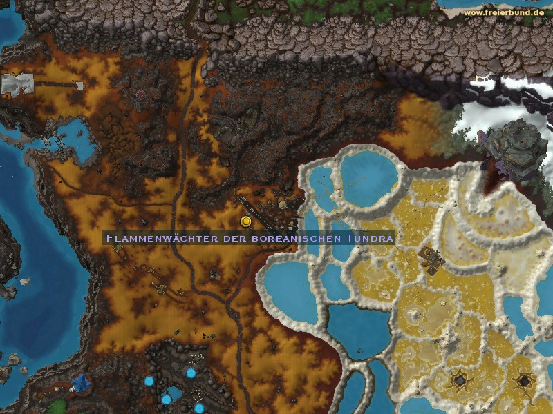 Flammenwächter der boreanischen Tundra (Borean Tundra Flame Warden) Quest NSC WoW World of Warcraft 