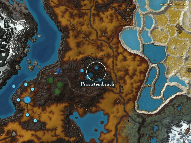 Froststeinbruch (Coldrock Quarry) Landmark WoW World of Warcraft 