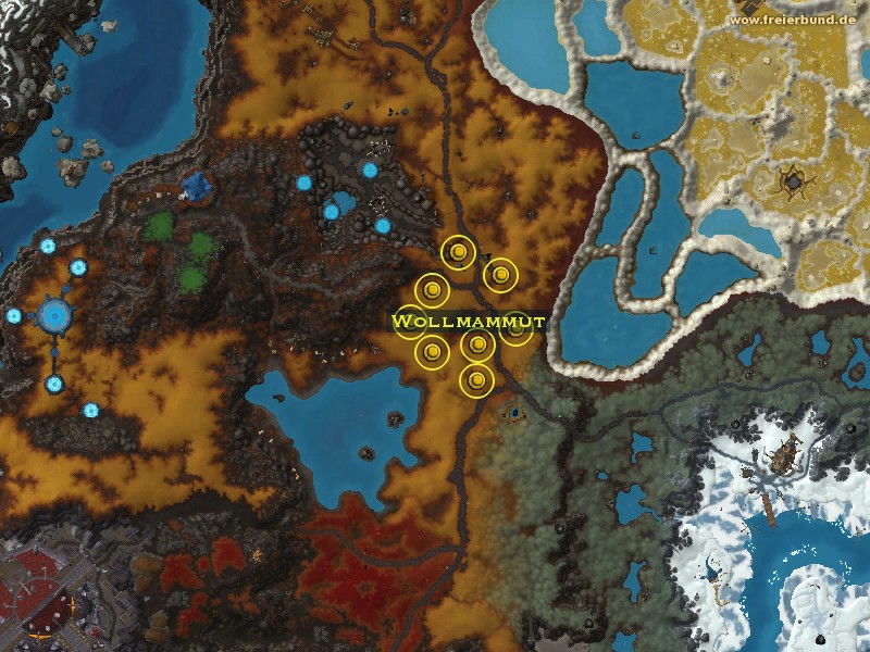 Wollmammut (Wooly Mammoth) Monster WoW World of Warcraft 