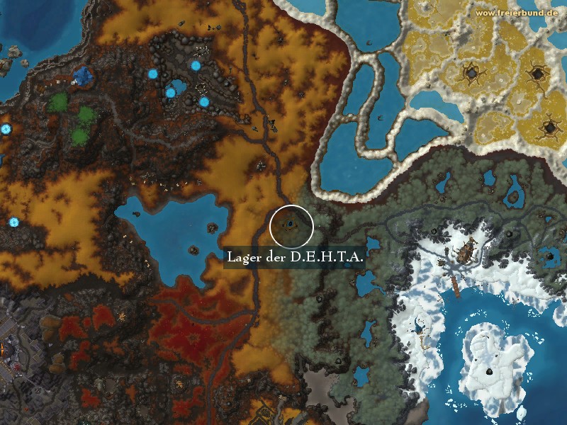 Lager der D.E.H.T.A. (D.E.H.T.A. Encampment) Landmark WoW World of Warcraft 