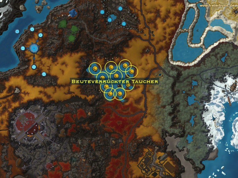 Beuteverrückter Taucher (Loot Crazed Diver) Monster WoW World of Warcraft 