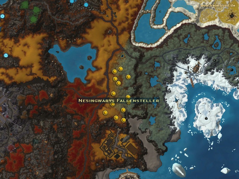 Nesingwarys Fallensteller (Nesingwary Trapper) Quest-Gegenstand WoW World of Warcraft 