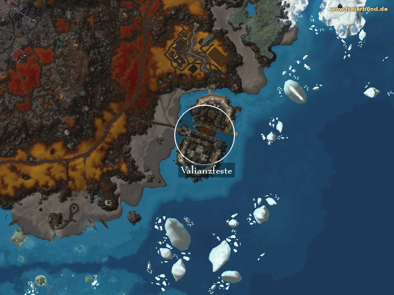 Valianzfeste (Valiance Keep) Landmark WoW World of Warcraft 