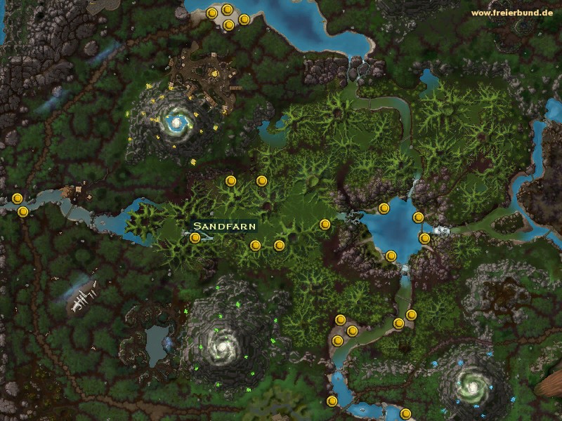 Sandfarn (Sandfern) Quest-Gegenstand WoW World of Warcraft 