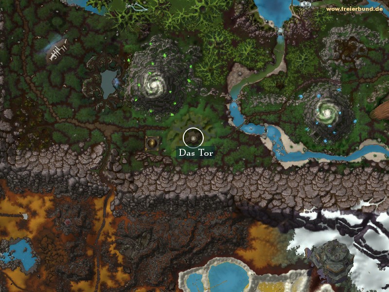 Das Tor (The Waygate) Landmark WoW World of Warcraft 