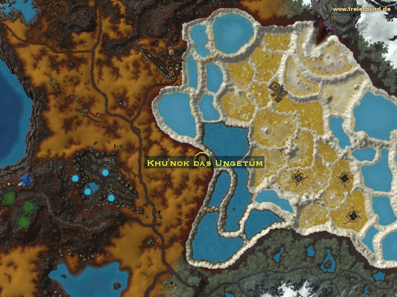 Khu'nok das Ungetüm (Khu'nok the Behemoth) Monster WoW World of Warcraft 