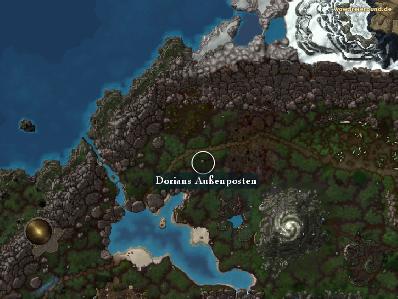Dorians Außenposten (Dorian's Outpost) Landmark WoW World of Warcraft 