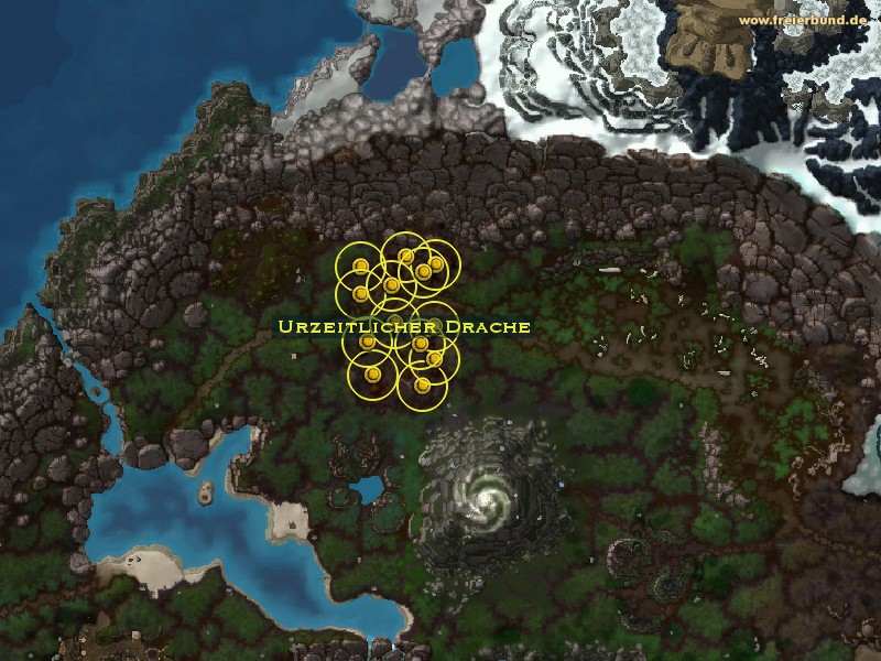 Urzeitlicher Drache (Primordial Drake) Monster WoW World of Warcraft 