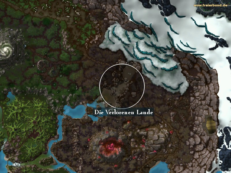Die Verlorenen Lande (The Lost Lands) Landmark WoW World of Warcraft 