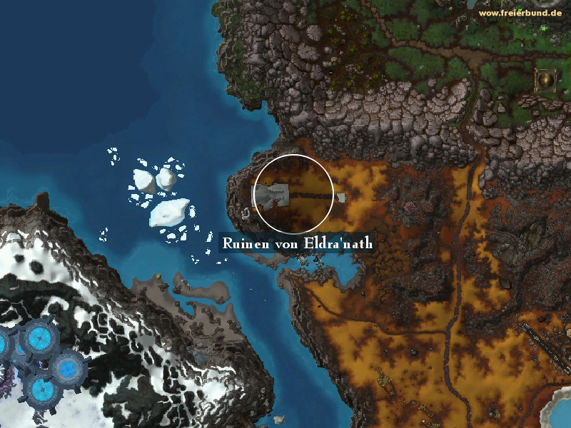 Ruinen von Eldra'nath (Ruins of Eldra'nath) Landmark WoW World of Warcraft 