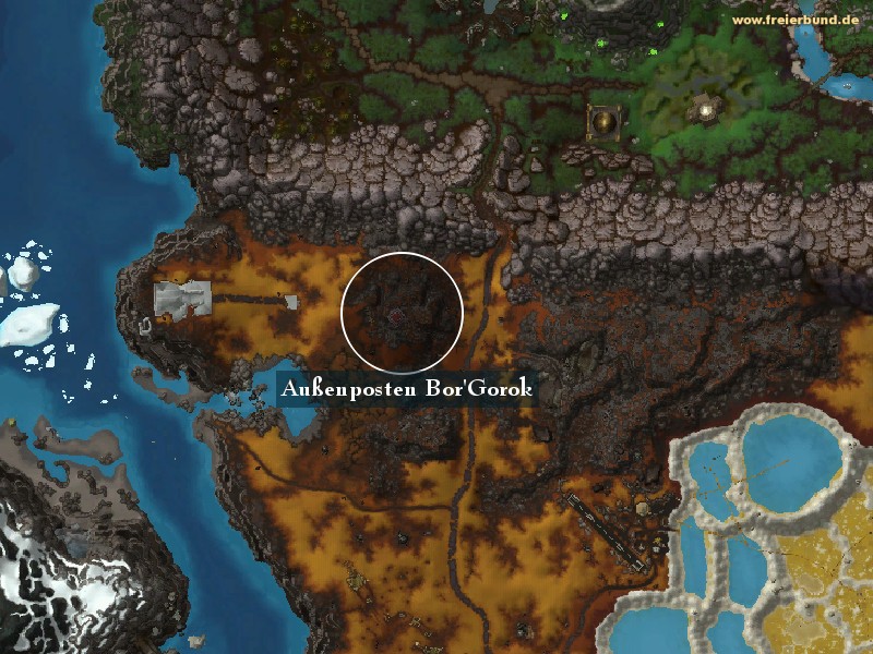 Außenposten Bor'Gorok (Bor'gorok Outpost) Landmark WoW World of Warcraft 