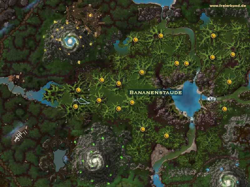 Bananenstaude (Banana Bunch) Quest-Gegenstand WoW World of Warcraft 