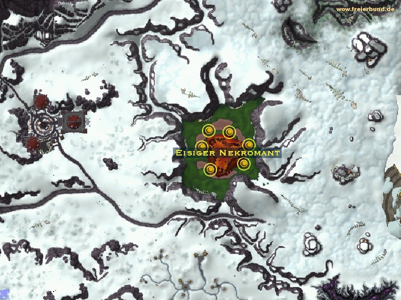 Eisiger Nekromant (Frigid Necromancer) Monster WoW World of Warcraft 