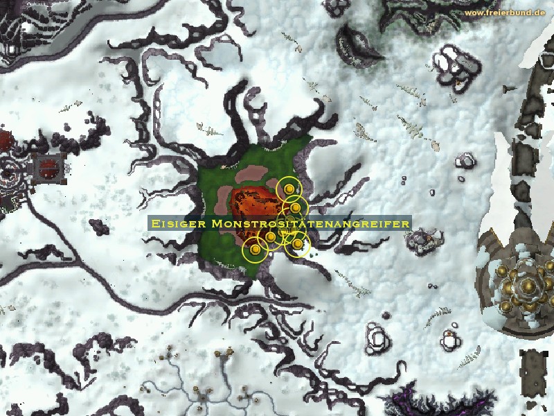 Eisiger Monstrositätenangreifer (Frigid Abomination Attacker) Monster WoW World of Warcraft 