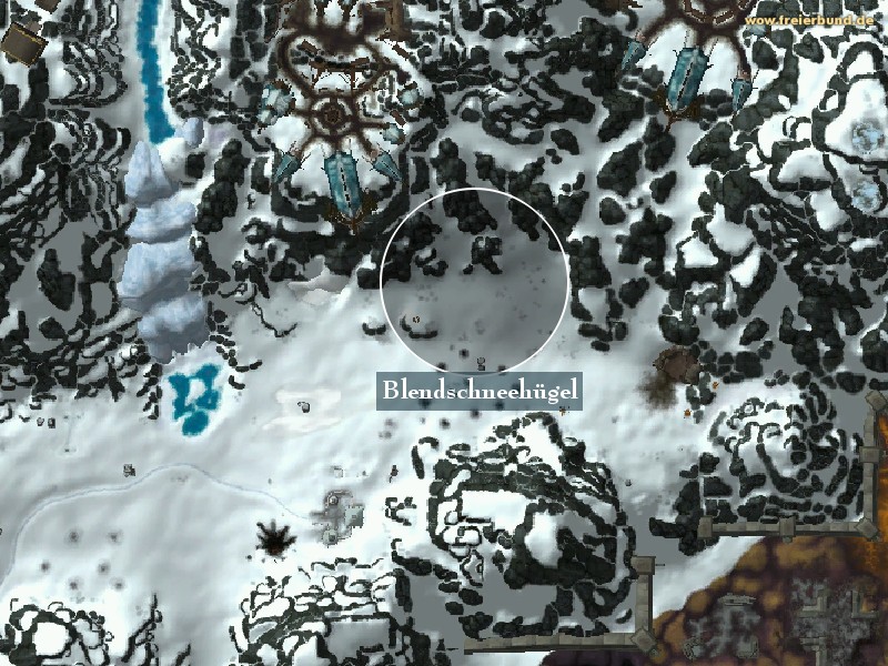 Blendschneehügel (Snowblind Hills) Landmark WoW World of Warcraft 