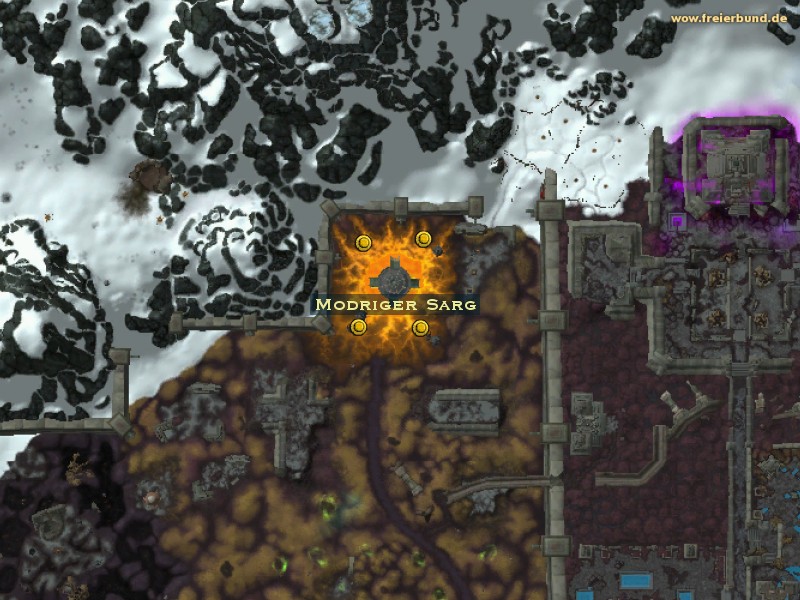 Modriger Sarg (Musty Coffin) Quest-Gegenstand WoW World of Warcraft 