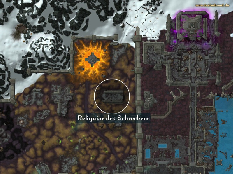 Reliquiar des Schreckens (Reliquary of Horror) Landmark WoW World of Warcraft 