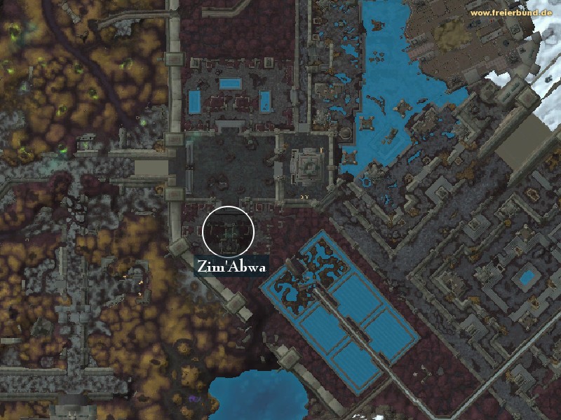 Zim'Abwa (Zim'Abwa) Landmark WoW World of Warcraft 